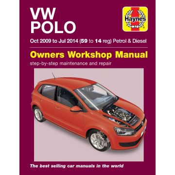 VW Polo (2009-2014) Repair Manual Haynes Reparaturanleitung 