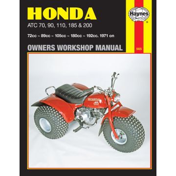 Honda ATC70 (1971-1982) Repair Manual Haynes Reparaturanleitung 