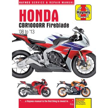 Honda CBR1000RR (2008-2013) Repair Manual Haynes Reparaturanleitung