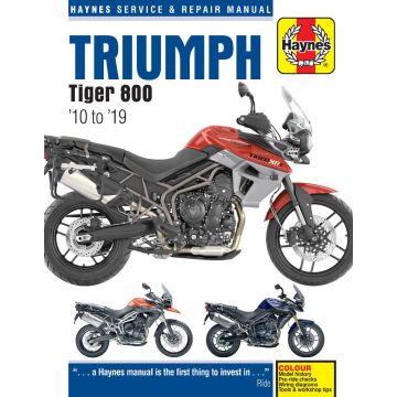 Triumph Tiger 800 (2010-2019) Repair Manual Haynes Reparaturanleitung