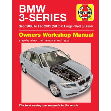 BMW 3-Series (2008-2012) Repair Manual Haynes Reparaturanleitung 