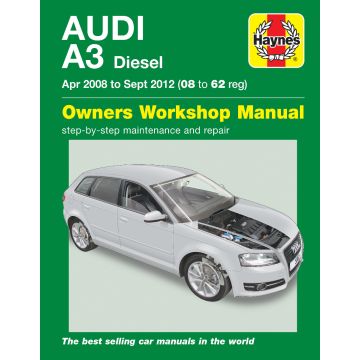 Audi A3 Diesel (2008-2012) Repair Manual Haynes Reparaturanleitung 