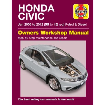 Honda Civic (2006-2012) Repair Manual Haynes Reparaturanleitung 