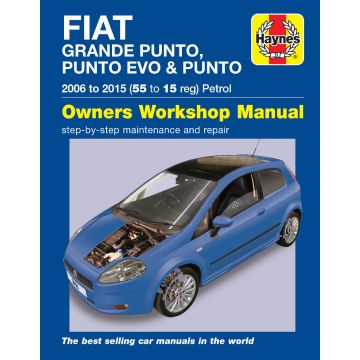 Fiat Grande Punto (2006-2015) Repair Manual Haynes Reparaturanleitung 