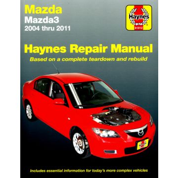 Mazda 3 (2004-2011) Repair Manual Haynes Reparaturanleitung