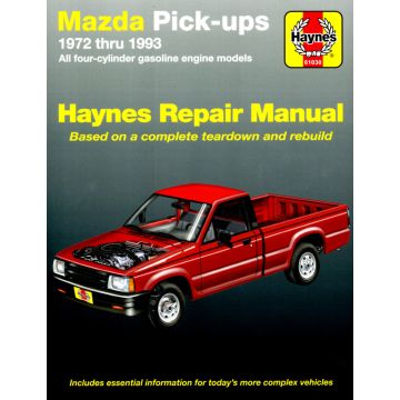 Mazda Pick-ups (1972-1993) Repair Manual Haynes Reparaturanleitung