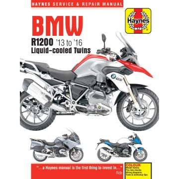 BMW R1200 Liquid-cooled Twins (2013-2016) Repair Manual Haynes Reparaturanleitung