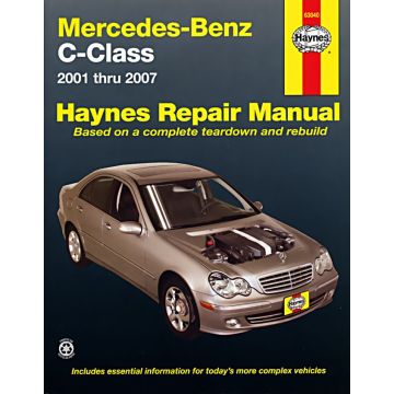 Mercedes Benz C-Class (2001-2007) Repair Manual Haynes Reparaturanleitung 