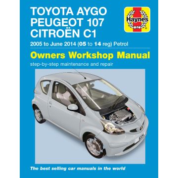 Toyota Aygo (2005-2014) Repair Manual Haynes Reparaturanleitung