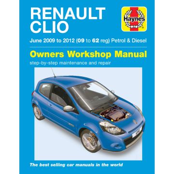 Renault Clio (2009-2012) Repair Manual Haynes Reparaturanleitung 