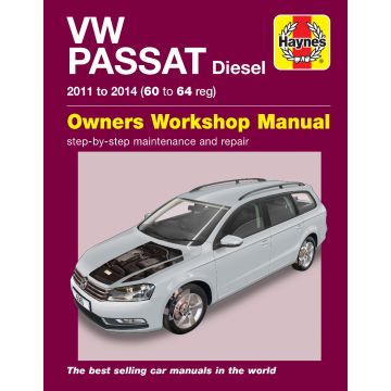 VW Passat Diesel (2011-2014) Repair Manual Haynes Reparaturanleitung 