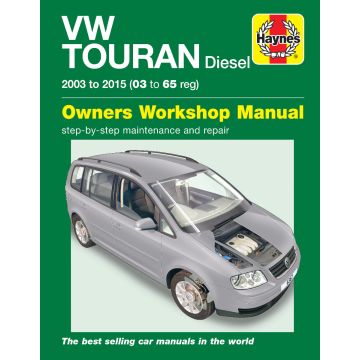 VW Touran Diesel (2003-2015) Repair Manual Haynes Reparaturanleitung