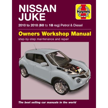Nissan Juke (2010-2017) Repair Manual Haynes Reparaturanleitung 