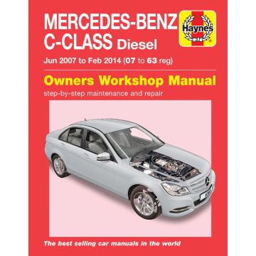 Mercedes-Benz C-Class Diesel (2007-2014) Repair Manual Haynes Reparaturanleitung