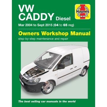 VW Caddy (2004-2015) Repair Manual Haynes Reparaturanleitung 