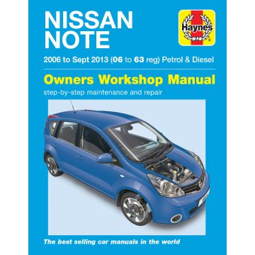 Nissan Note (2006-2013) Repair Manual Haynes Reparaturanleitung