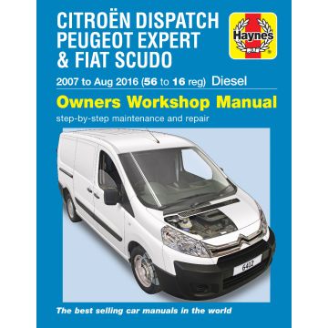 Peugeot Expert (2007-2016) Repair Manual Haynes Reparaturanleitung 