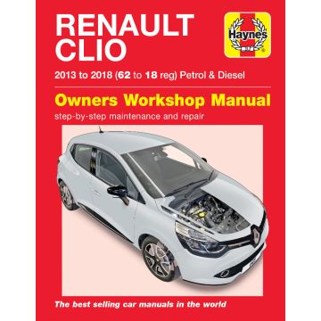 Renault Clio (2013-2018) Repair Manual Haynes Reparaturanleitung 