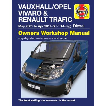 Opel Vivaro Renault Trafic (2001-2014) Repair Manual Haynes Reparaturanleitung