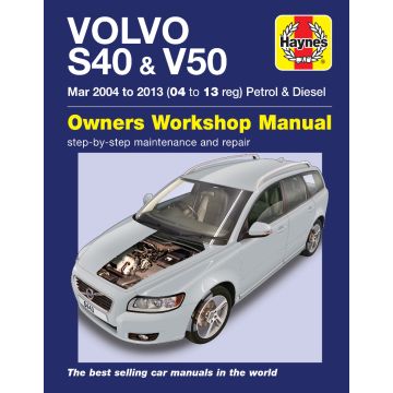 Volvo S40 V50 (2004-2013) Repair Manual Haynes Reparaturanleitung 