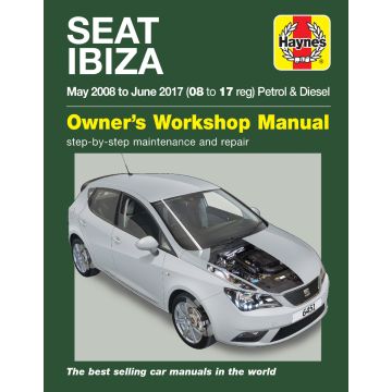 Seat Ibiza (2008-2017) Repair Manual Haynes Reparaturanleitung