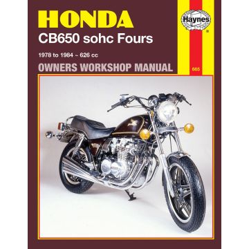Honda Fours (1978-1984) Repair Manual Haynes Reparaturanleitung