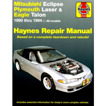 Mitsubishi Eclipse (1990-1994) Repair Manual Haynes Reparaturanleitung
