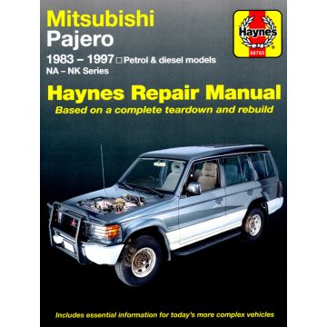 Mitsubishi Pajero (1983-1997) Repair Manual Haynes Reparaturanleitung