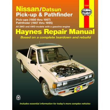 Nissan Pick-up (1980-1997) Repair Manual Haynes Reparaturanleitung 