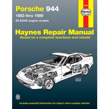 Porsche 944 (1983-1989) Repair Manual Haynes Reparaturanleitung