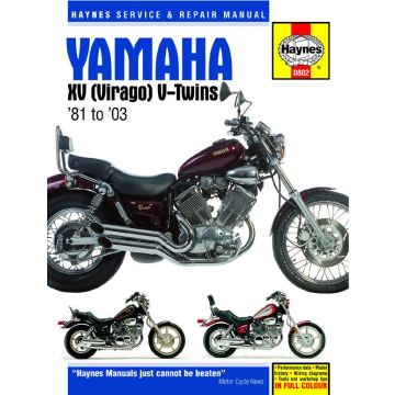 Yamaha XV (1981-2003) Repair Manual Haynes Reparaturanleitung