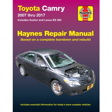 Toyota Camry (2007-2017) Repair Manual Haynes Reparaturanleitung