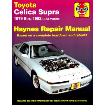 Toyota Celica Supra (1979-1992) Repair Manual Haynes Reparaturanleitung