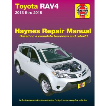 Toyota RAV4 (2013-2018) Repair Manual Haynes Reparaturanleitung