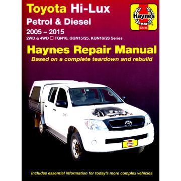Toyota Hi-Lux (2005-2015) Repair Manual Haynes Reparaturanleitung