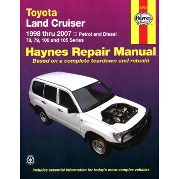 Toyota Landcruiser (1998-2007) Repair Manual Haynes Reparaturanleitung