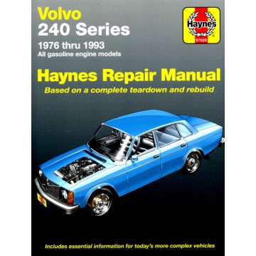Volvo 240 Series (1976-1993) Repair Manual Haynes Reparaturanleitung