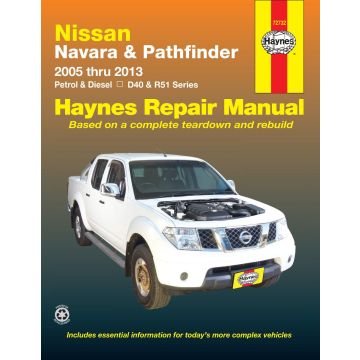 Nissan Pathfinder (2005-2015) Repair Manual Haynes Reparaturanleitung
