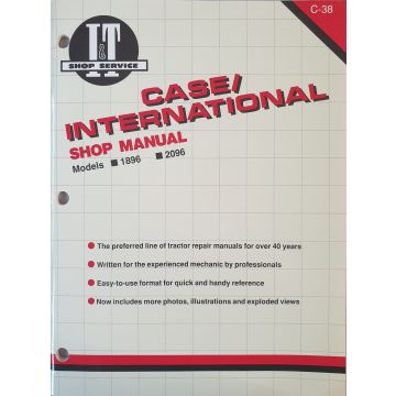 Case 1896 / 2096 Repair Manual Clymer