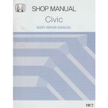 Honda Civic (1992) Werkstatthandbuch 