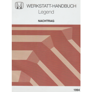 Honda Legend (1994) Werkstatthandbuch Nachtrag
