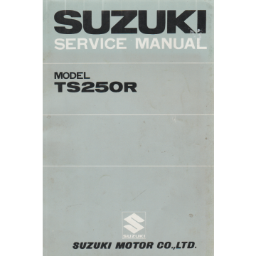 Suzuki TS 250 R (1991-1992)  Service Manual