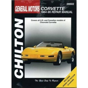 Chevrolet Corvette (1984-1996) Repair Manual Chilton Reparaturanleitung