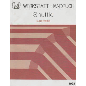 Honda Shuttle (1998) Werkstatthandbuch Nachtrag