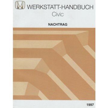Honda Civic (1997) Werkstatthandbuch Nachtrag