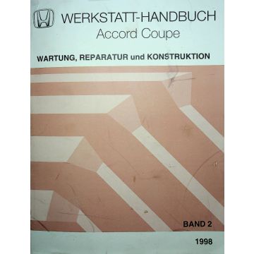 Honda Accord Coupe (1998) Werkstatt - Handbuch Band 2