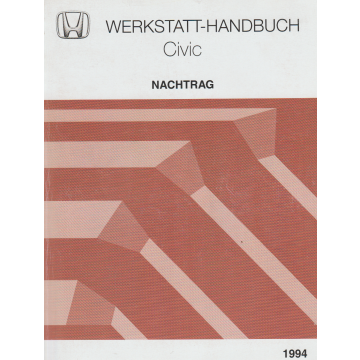Honda Civic (1994) Werkstatthandbuch Nachtrag