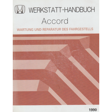 Honda Accord (1990) Werkstatthandbuch
