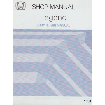 Honda Legend (1991) Shop Manual