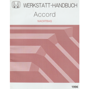 Honda Accord (1996) Werkstatthandbuch Nachtrag